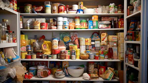 How to declutter cluttered pantry